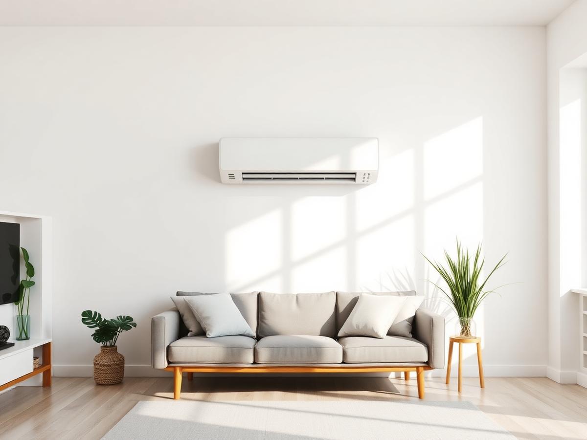 Sala moderna climatizada